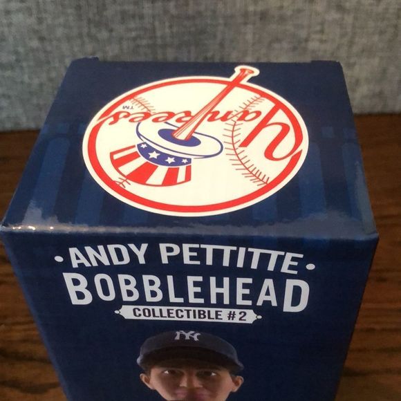 NEW YORK YANKEES Andy Pettitte Bobblehead NIB SGA - Picture 6 of 9